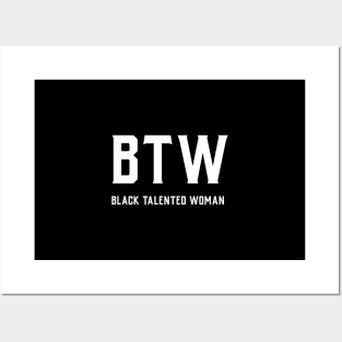 Black Talented Woman Posters and Art